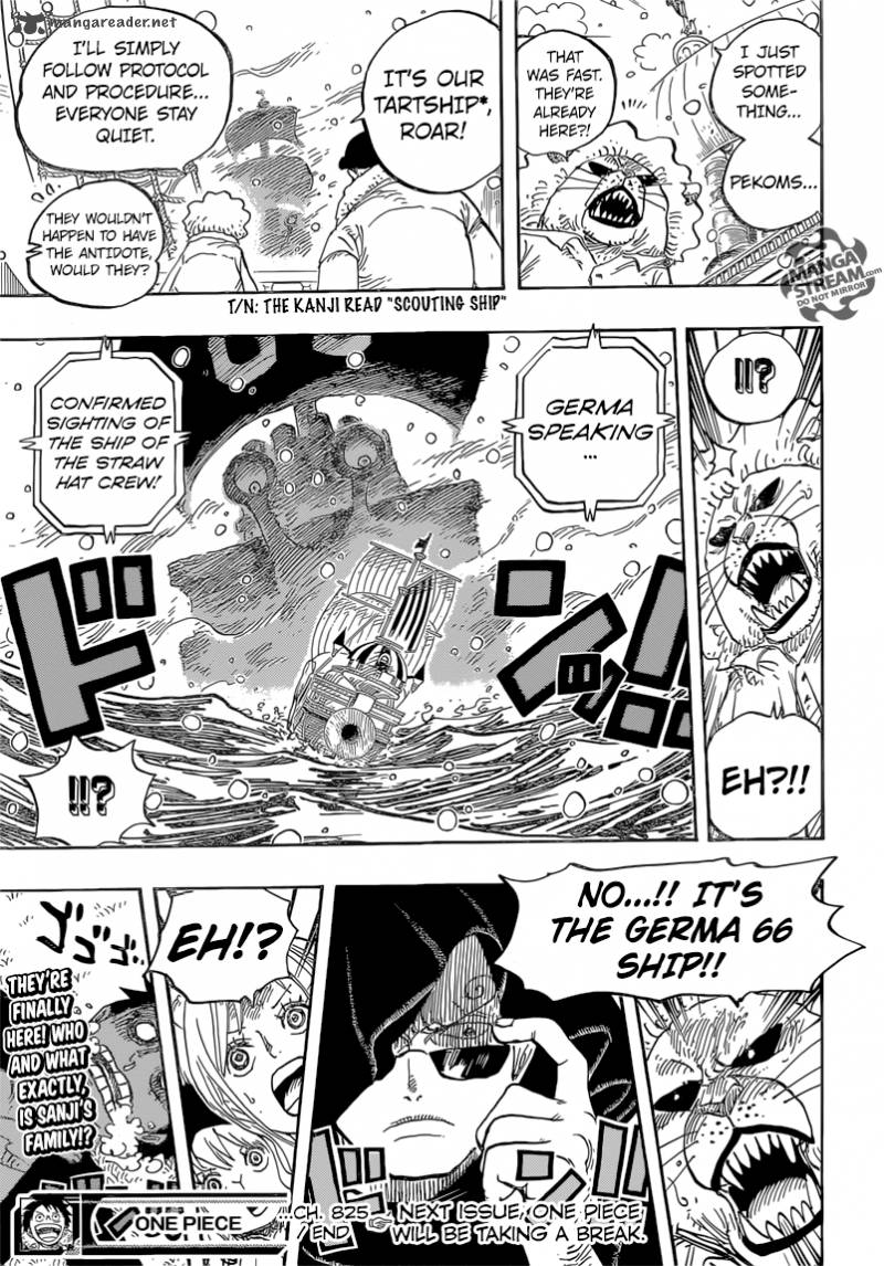 One Piece Chapter 825 - Page 15