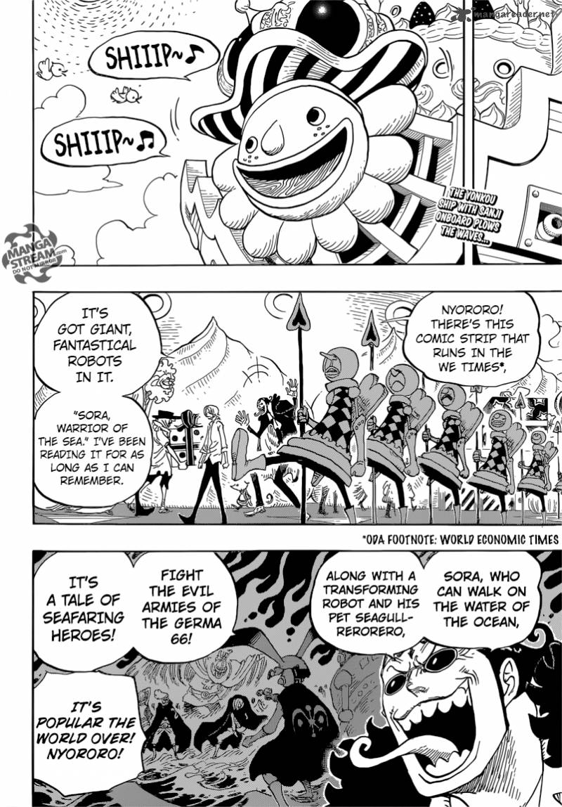 One Piece Chapter 825 - Page 4
