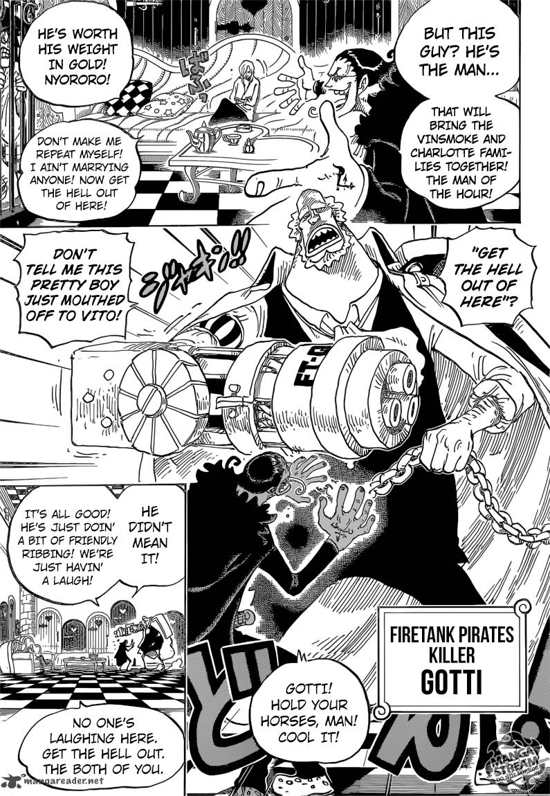 One Piece Chapter 825 - Page 7