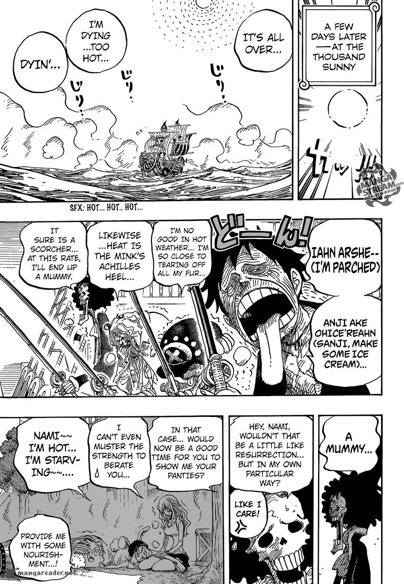 One Piece Chapter 825 - Page 9