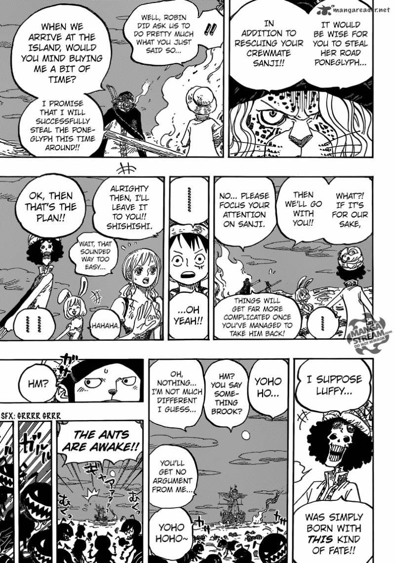 One Piece Chapter 830 - Page 15