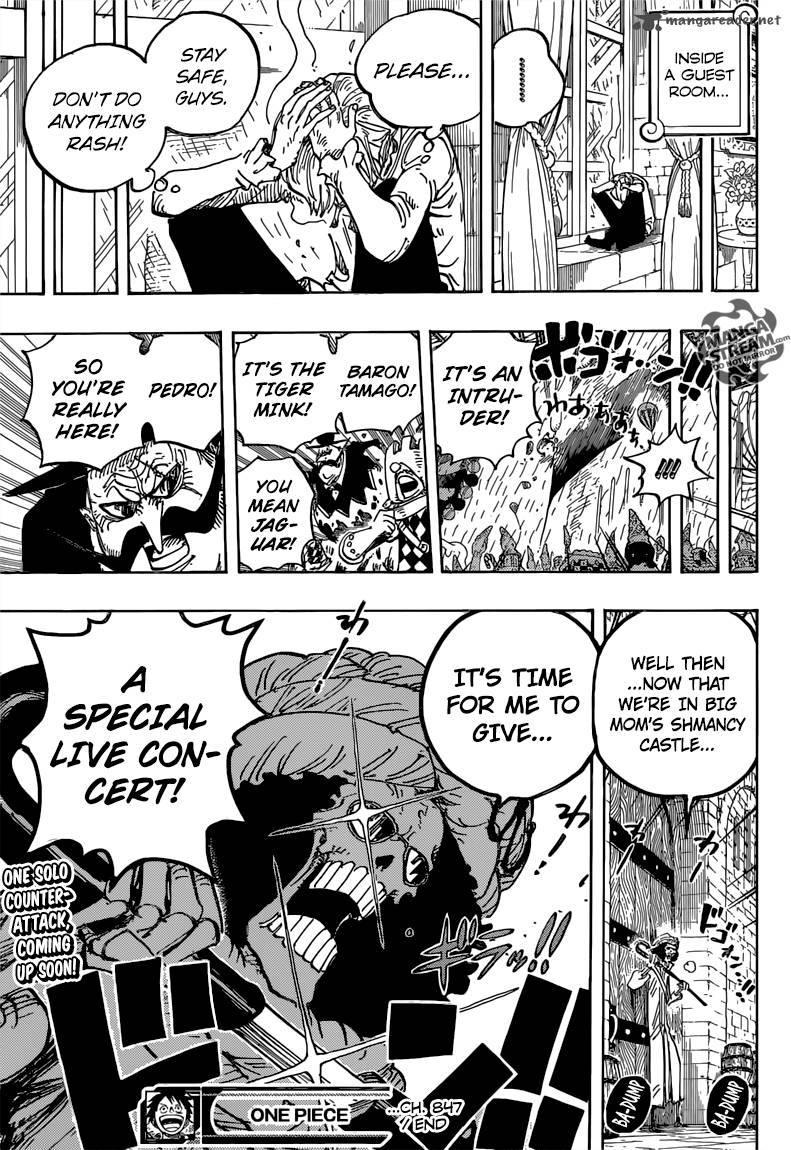 One Piece Chapter 847 - Page 19