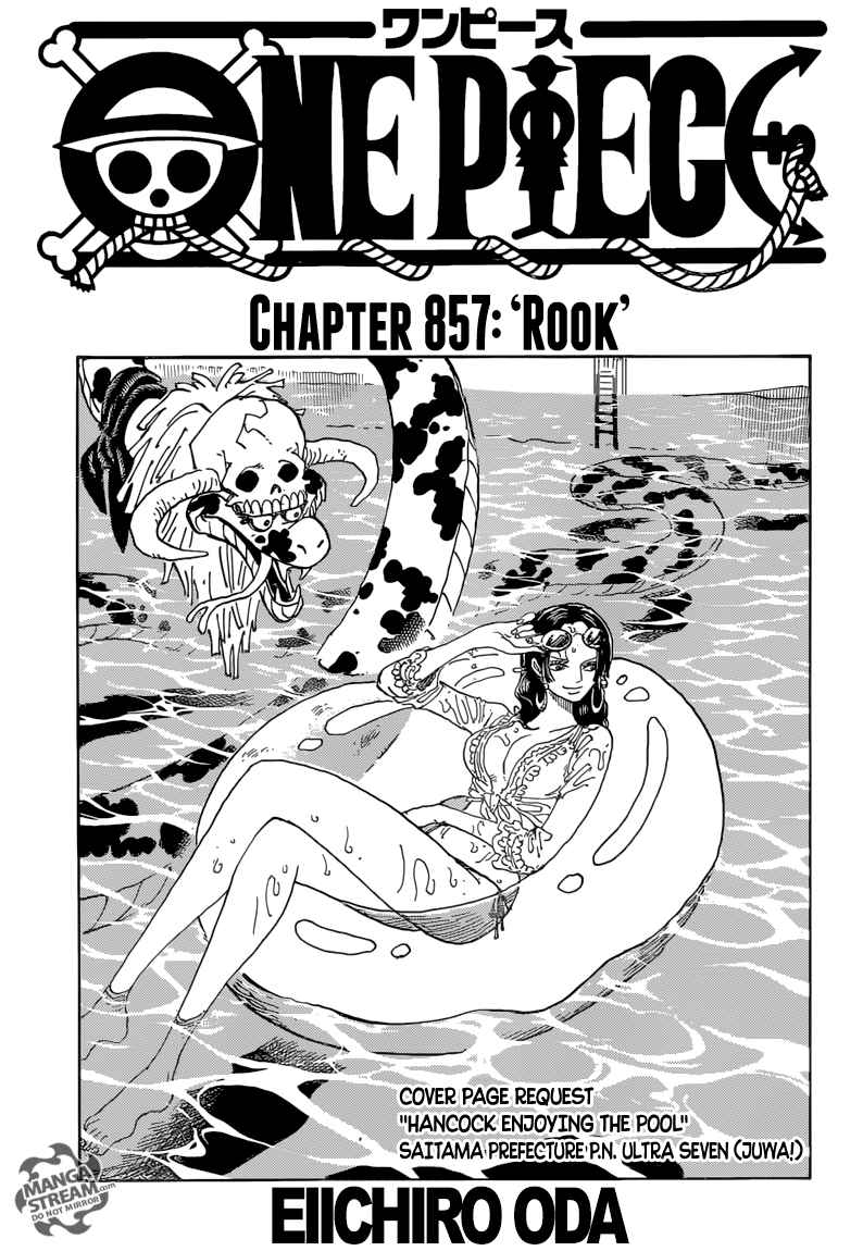 One Piece Chapter 857 - Page 1