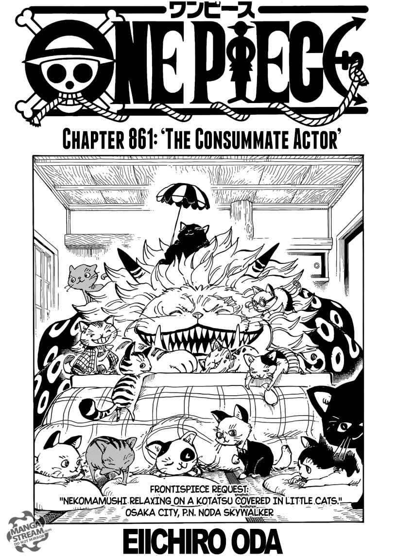 One Piece Chapter 861 - Page 1