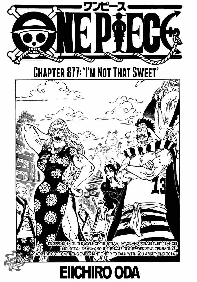 One Piece Chapter 877 - Page 1