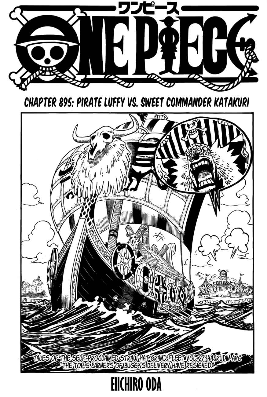 One Piece Chapter 895 - Page 1