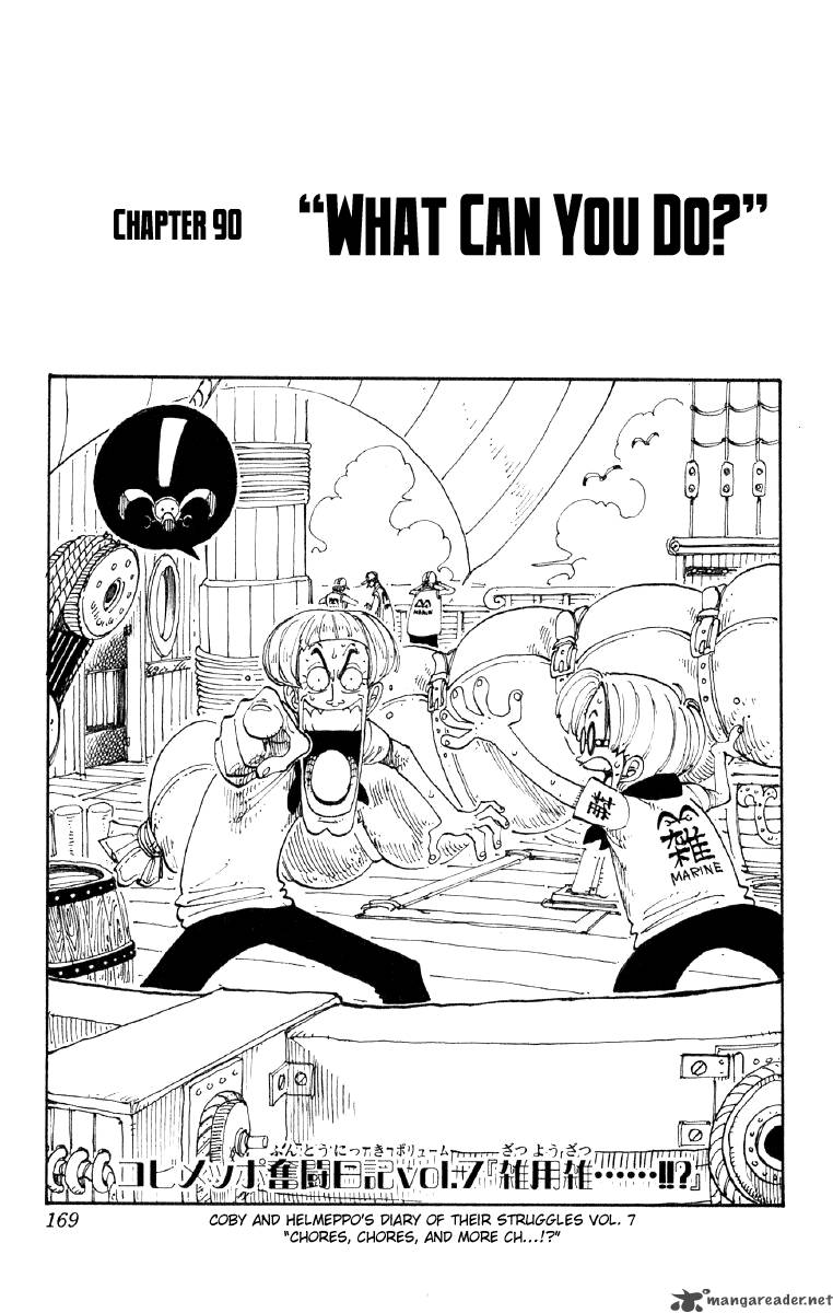 One Piece Chapter 90 - Page 1