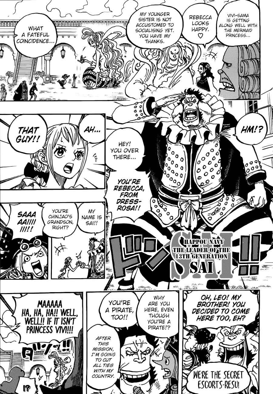 One Piece Chapter 906 - Page 11