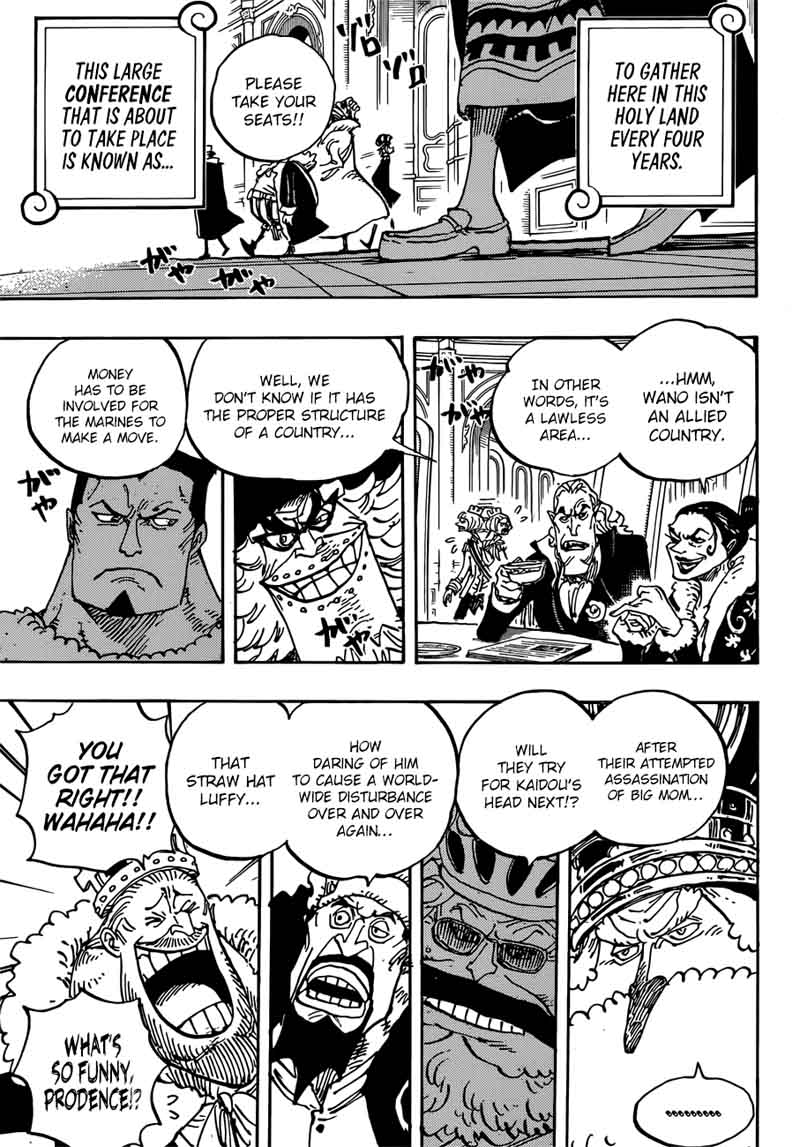 One Piece Chapter 908 - Page 11