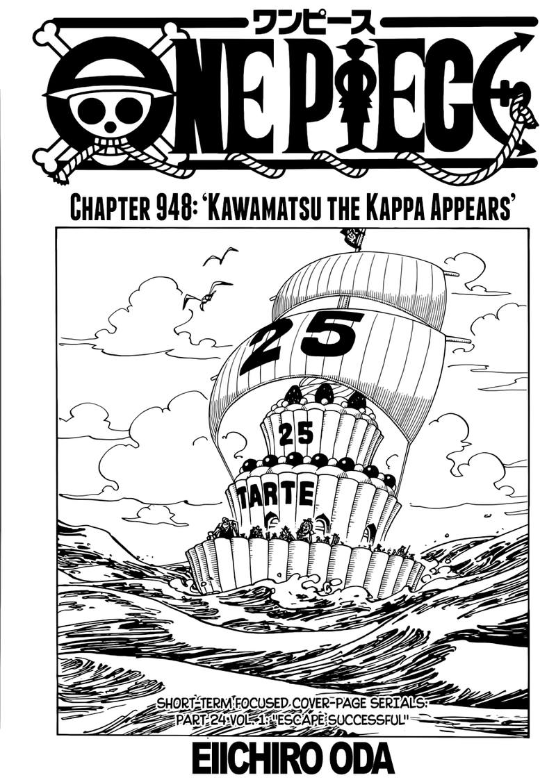 One Piece Chapter 948 - Page 1