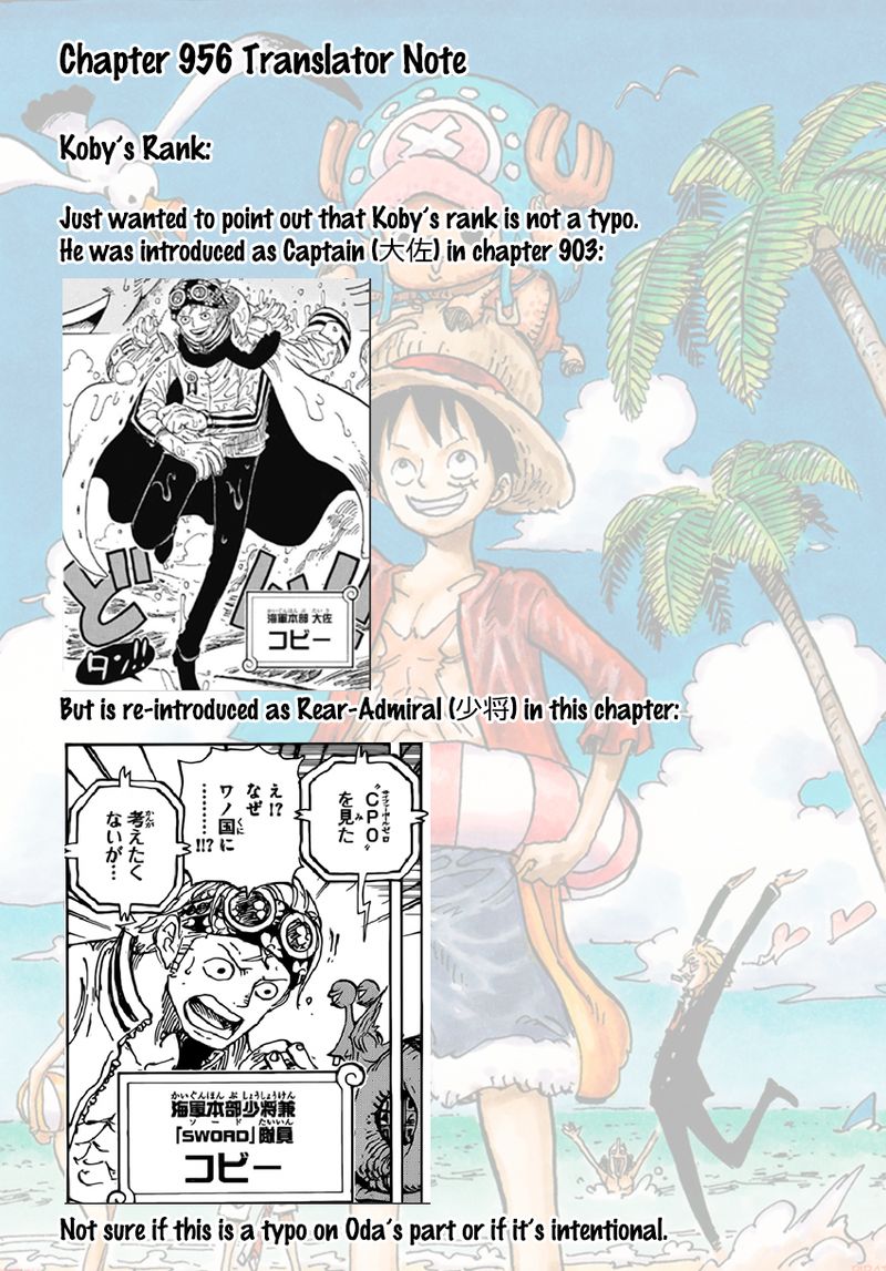 One Piece Chapter 956 - Page 19