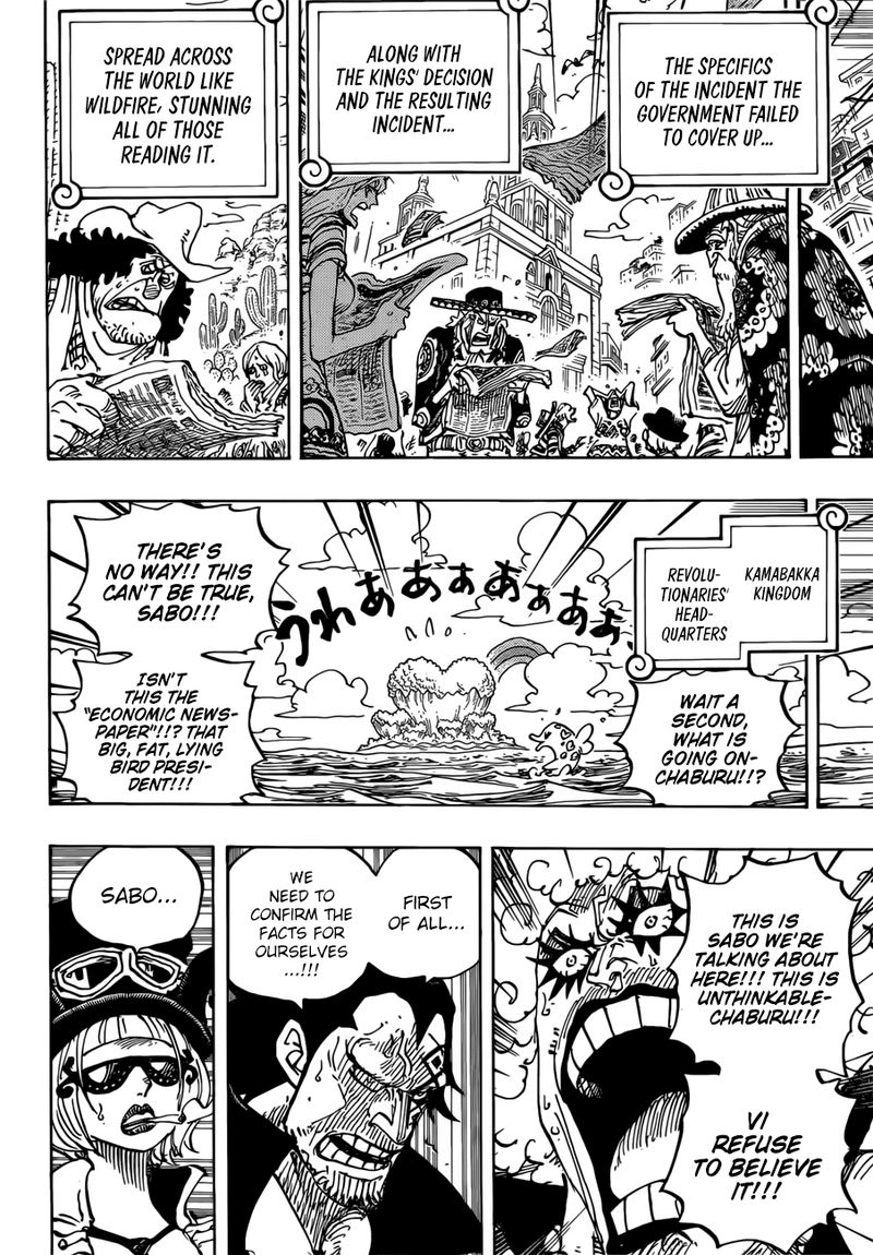 One Piece Chapter 956 - Page 9