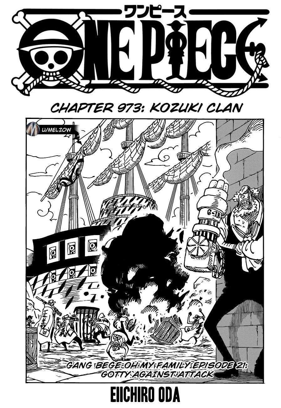 One Piece Chapter 973 - Page 1