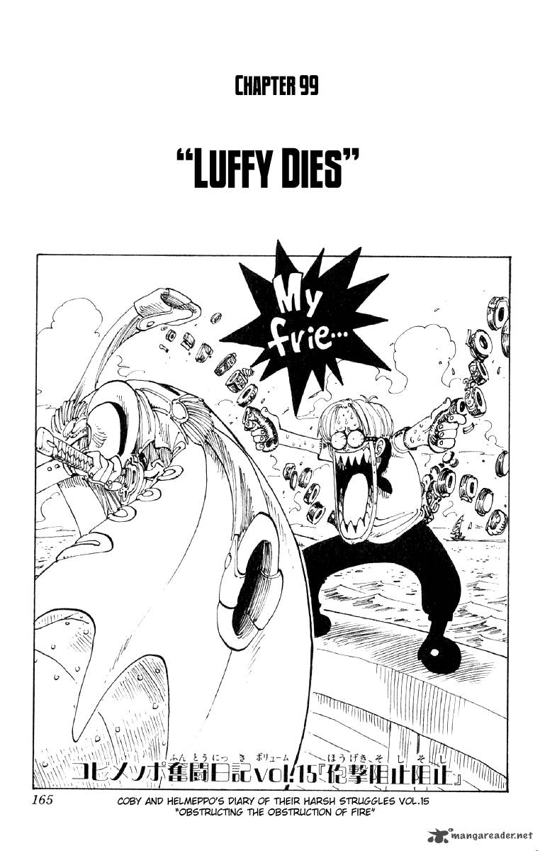 One Piece Chapter 99 - Page 1