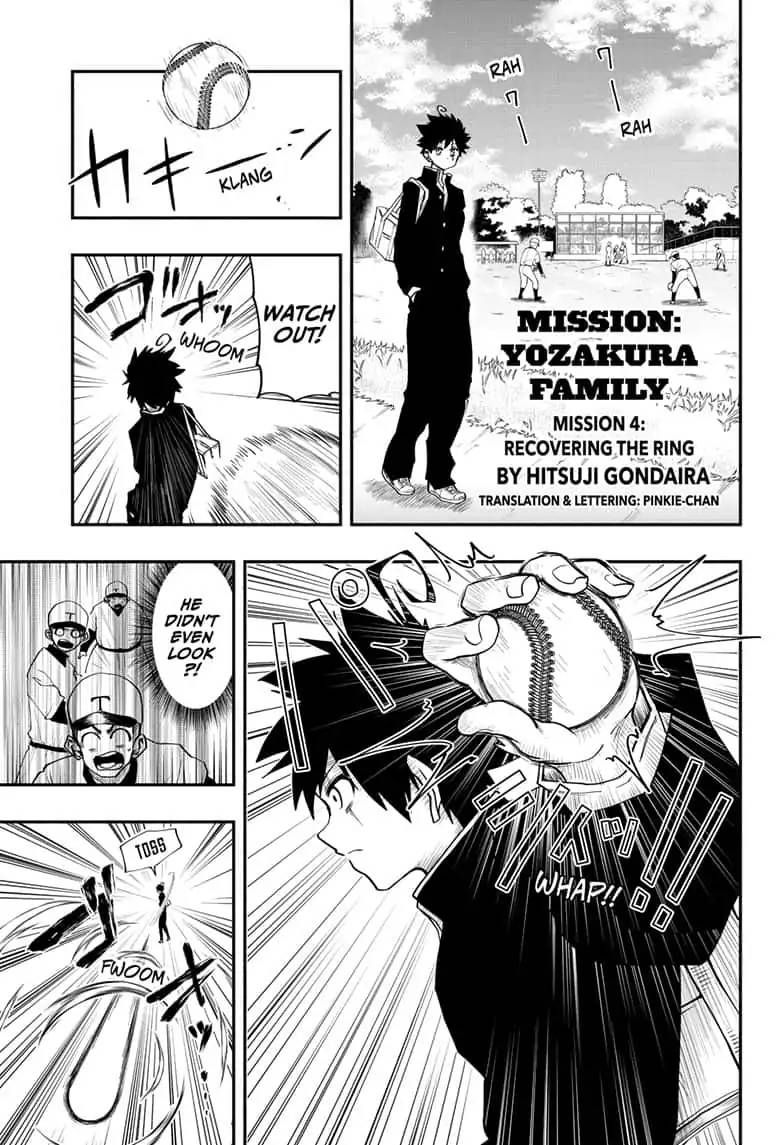 Mission: Yozakura Family Chapter 4 - Page 1
