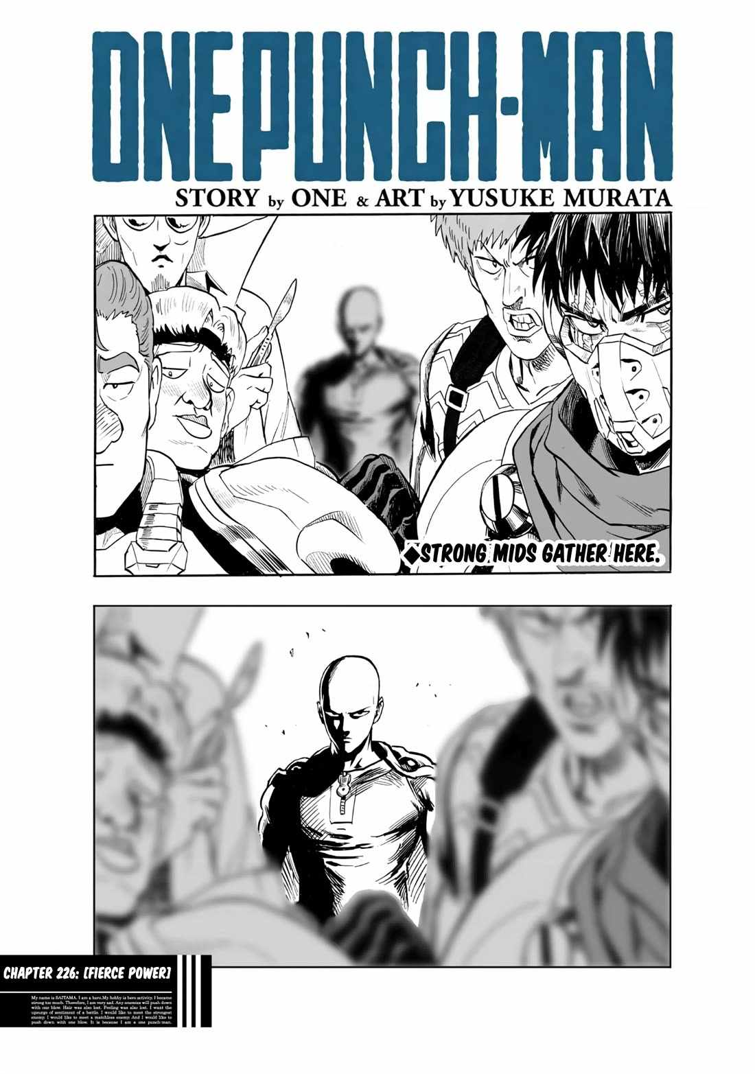 One Punch Man, onepunchman Chapter 287 - Page 1
