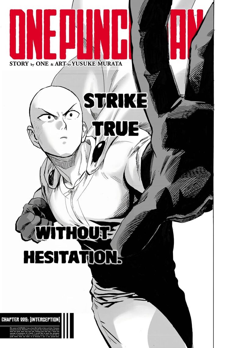 One Punch Man, onepunchman Chapter 290 - Page 1