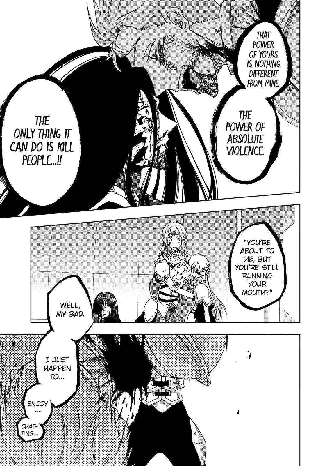 I’m a Dark Knight but Aim to Be the Strongest Holy Knight Chapter 42 - Page 33