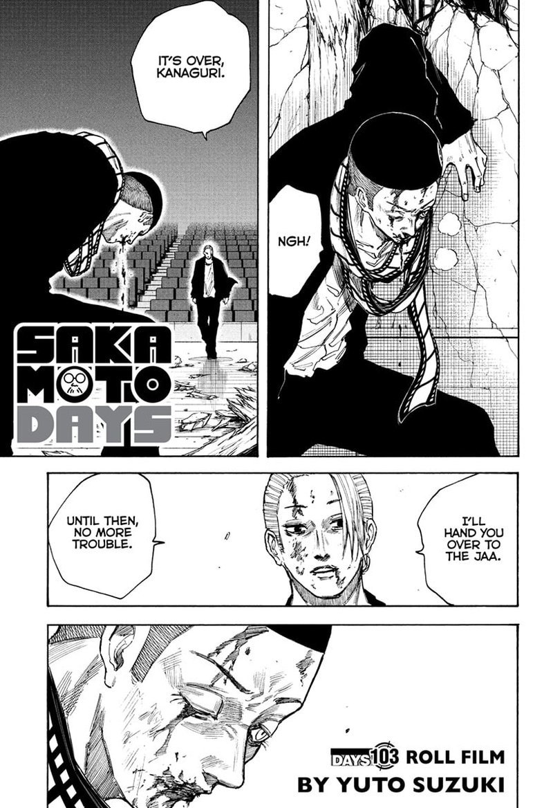Sakamoto Days Chapter 103 - Page 1