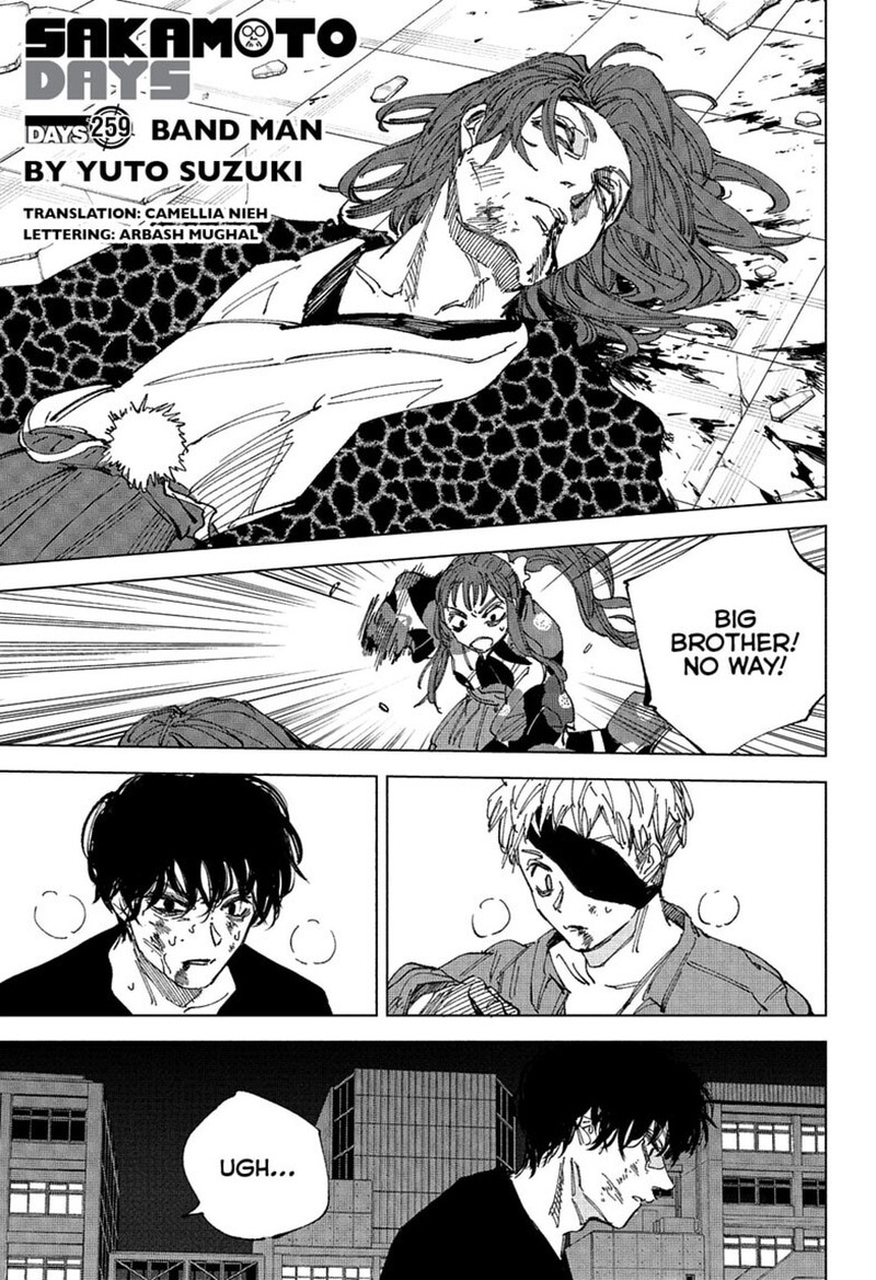 Sakamoto Days Chapter 259 - Page 1