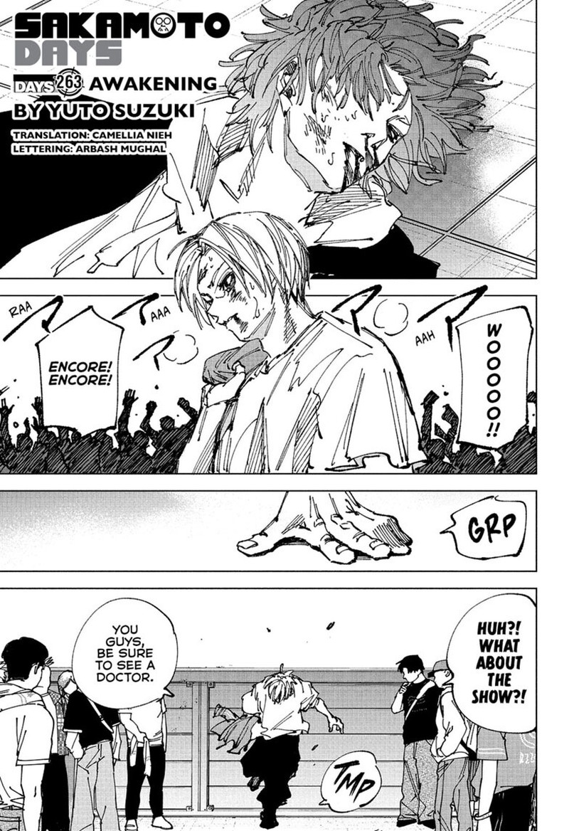 Sakamoto Days Chapter 263 - Page 1