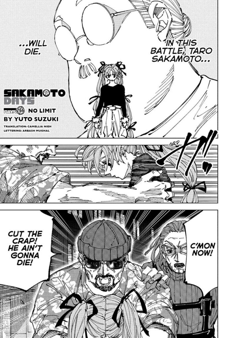 Sakamoto Days Chapter 266 - Page 1
