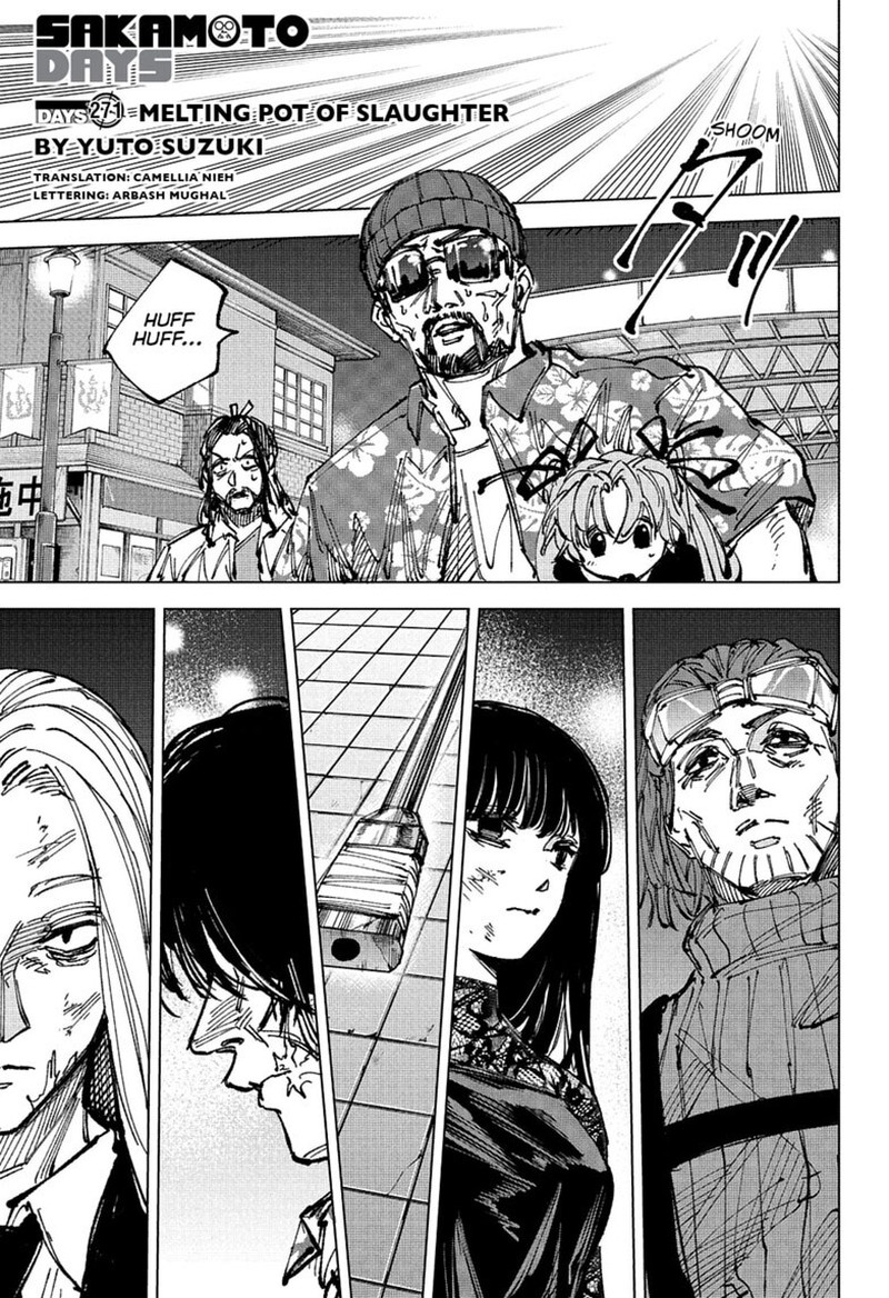 Sakamoto Days Chapter 271 - Page 1