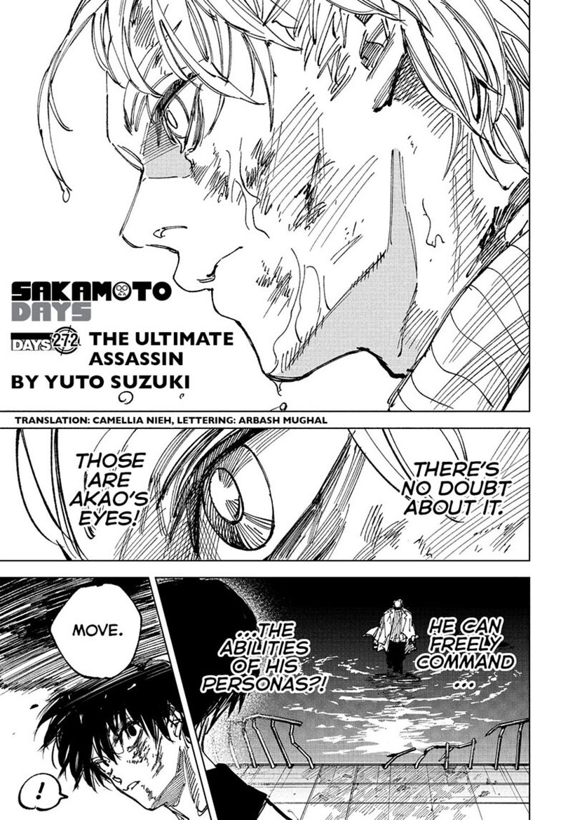 Sakamoto Days Chapter 272 - Page 1
