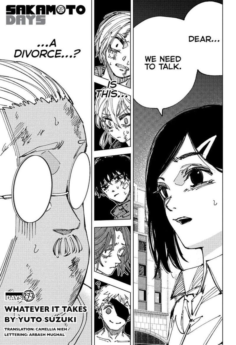Sakamoto Days Chapter 277 - Page 1