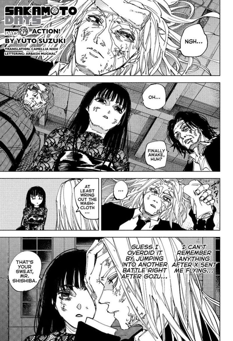 Sakamoto Days Chapter 279 - Page 1