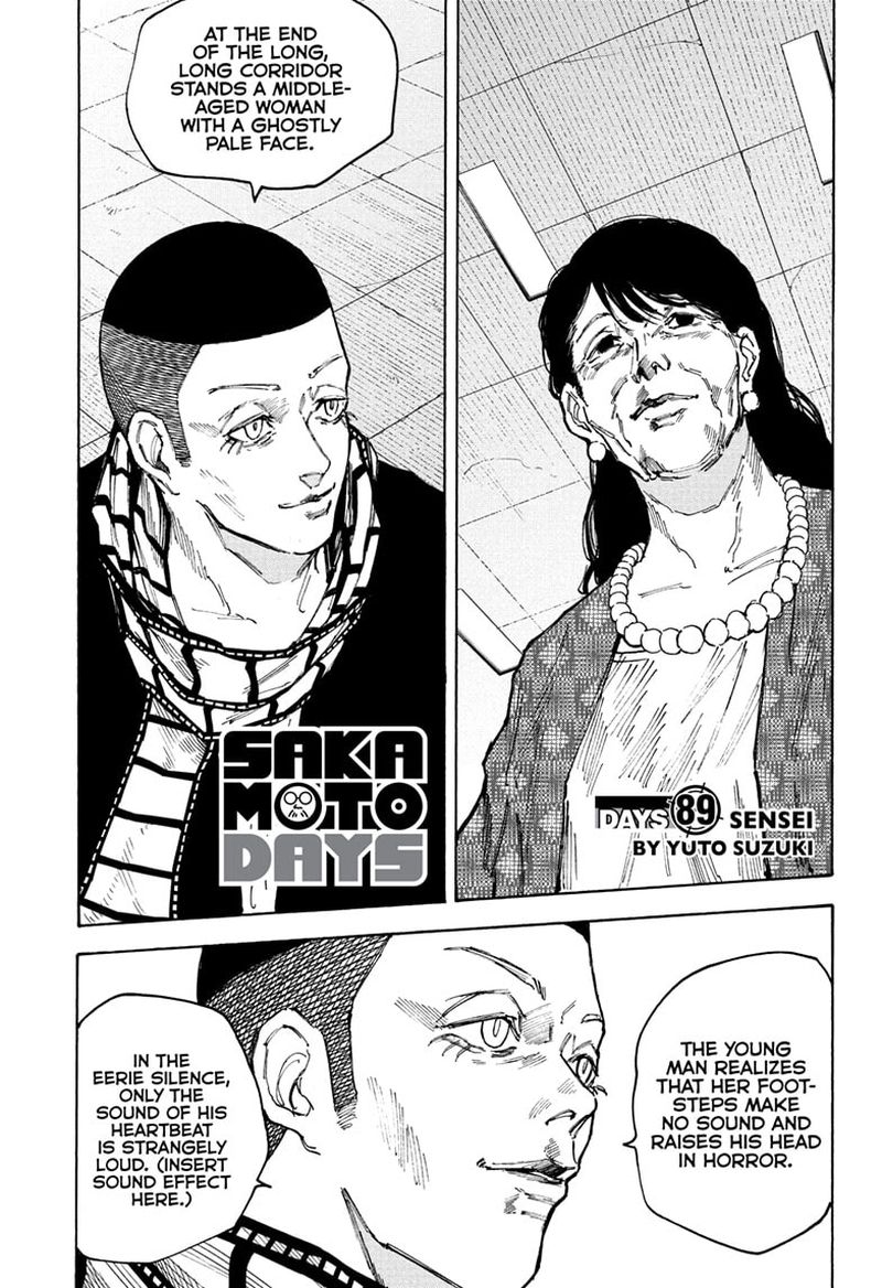 Sakamoto Days Chapter 89 - Page 1