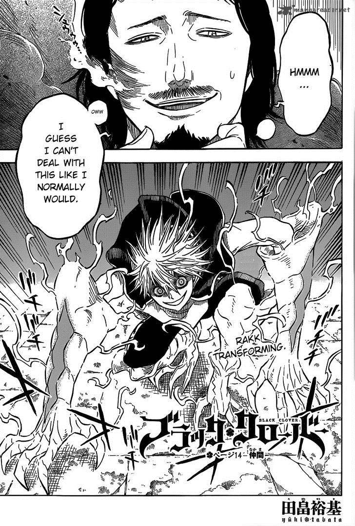 Black Clover Chapter 14 - Page 1