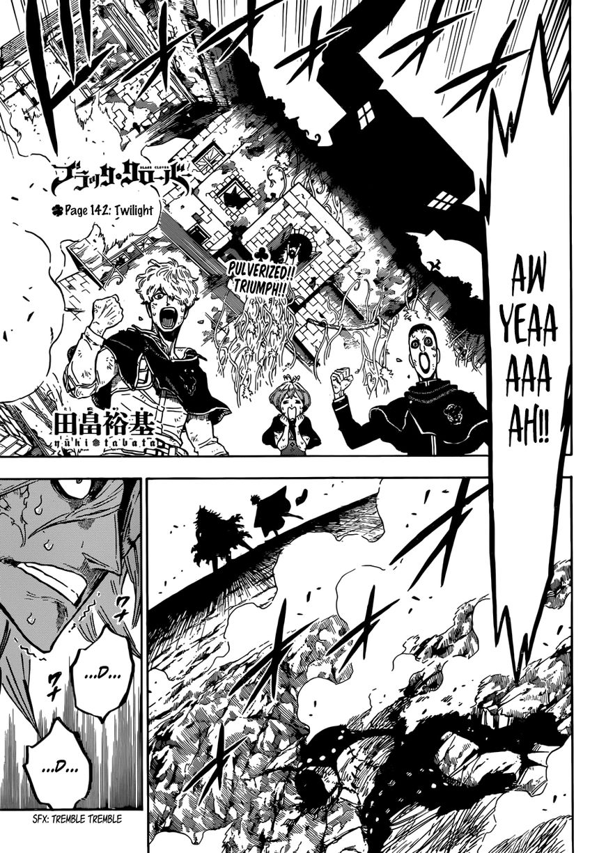 Black Clover Chapter 142 - Page 1