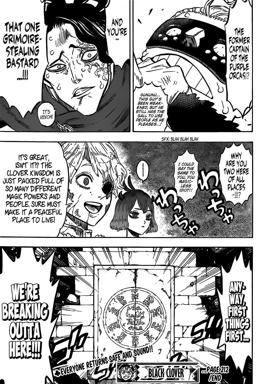 Black Clover Chapter 212 - Page 15
