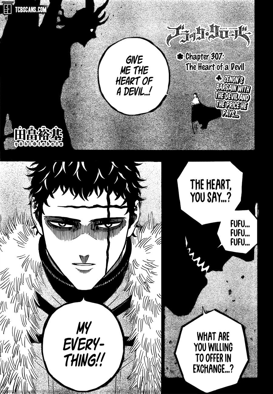 Black Clover Chapter 307 - Page 1