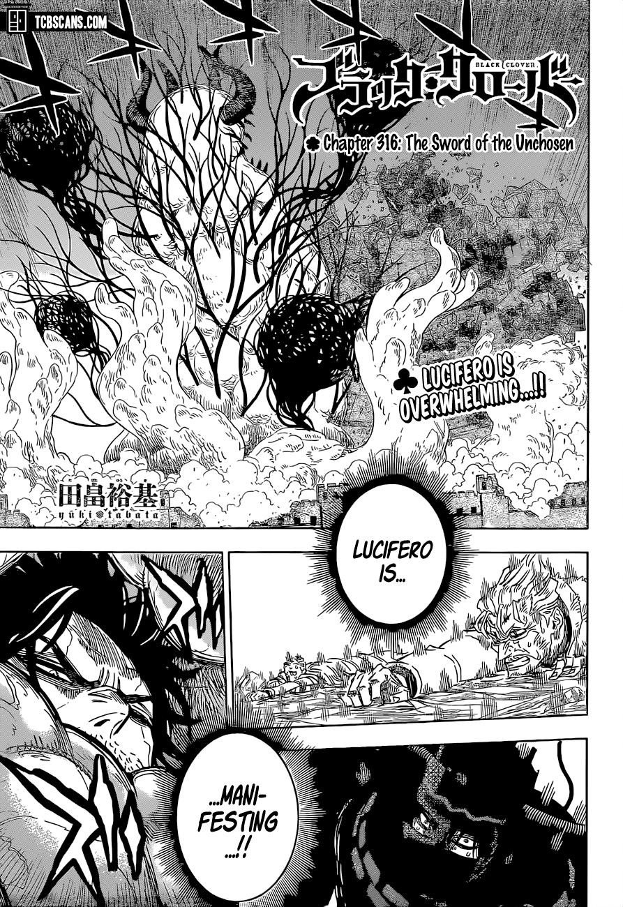 Black Clover Chapter 316 - Page 1