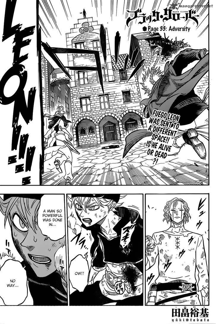 Black Clover Chapter 33 - Page 2