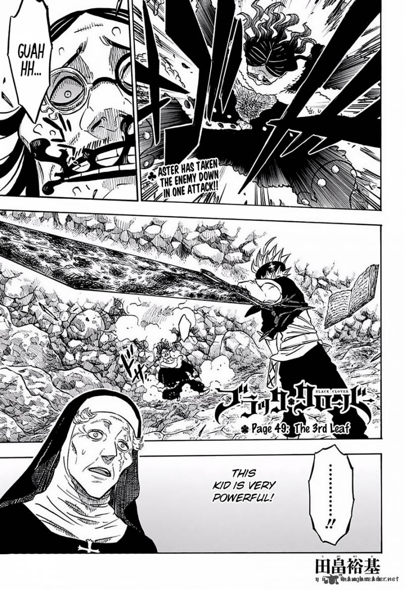 Black Clover Chapter 42 - Page 1