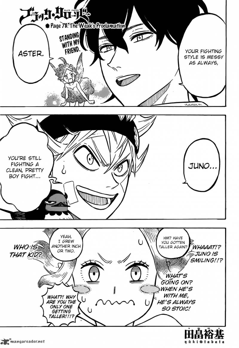 Black Clover Chapter 78 - Page 2