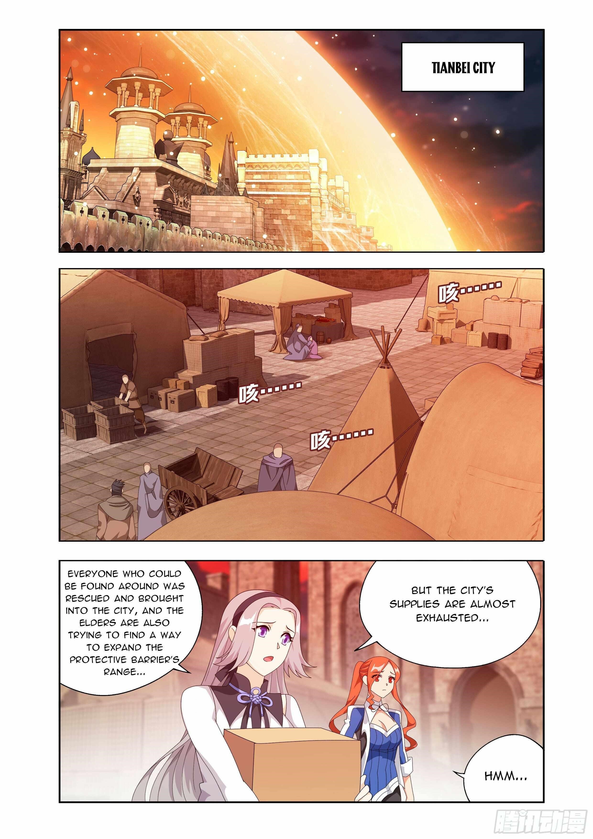 BATTLE THROUGH THE HEAVENS Chapter 486 - Page 1