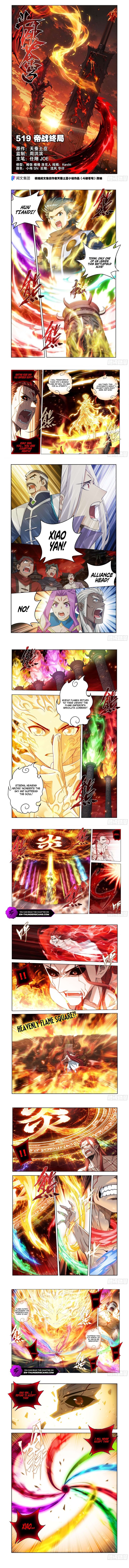 BATTLE THROUGH THE HEAVENS Chapter 519 - Page 1