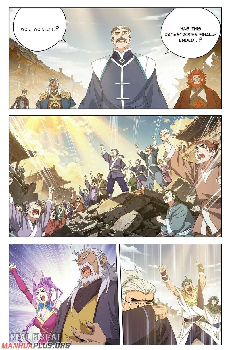 BATTLE THROUGH THE HEAVENS Chapter 520 - Page 1