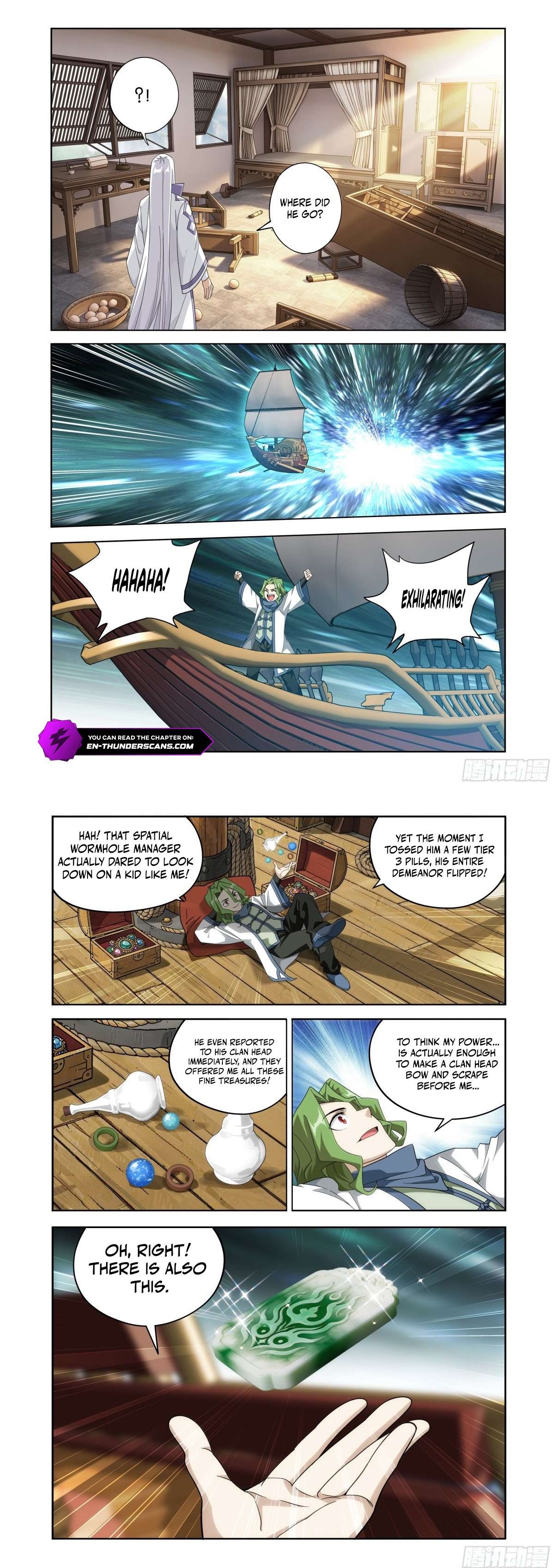 BATTLE THROUGH THE HEAVENS Chapter 524 - Page 2
