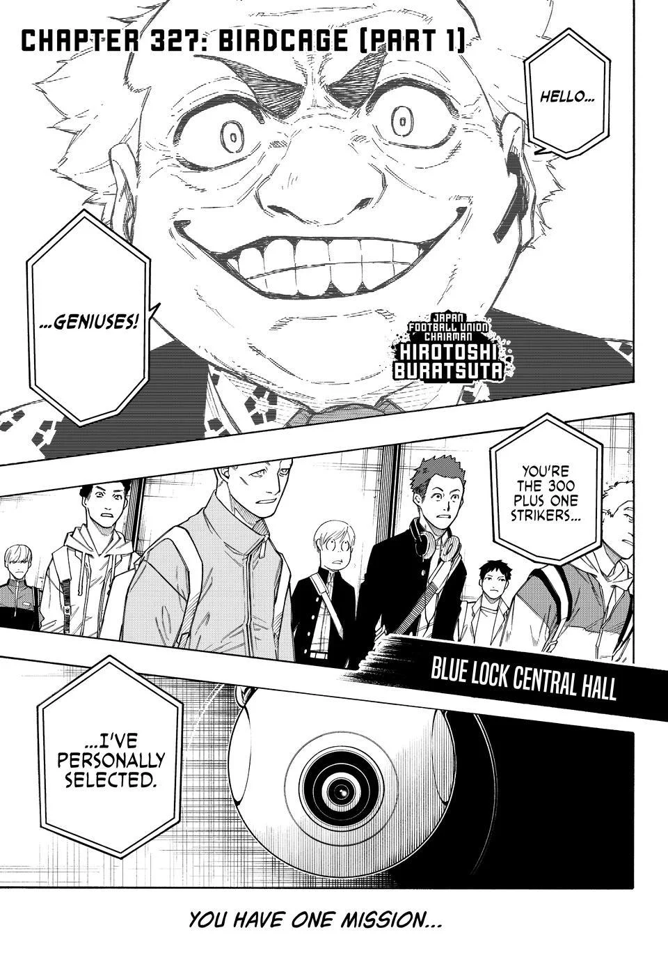 Blue Lock Chapter 327 - Page 1