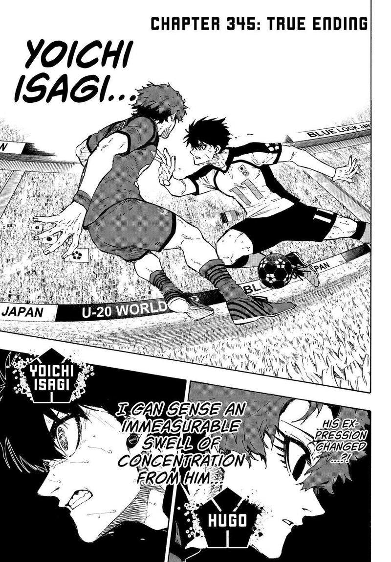 Blue Lock Chapter 345 - Page 1