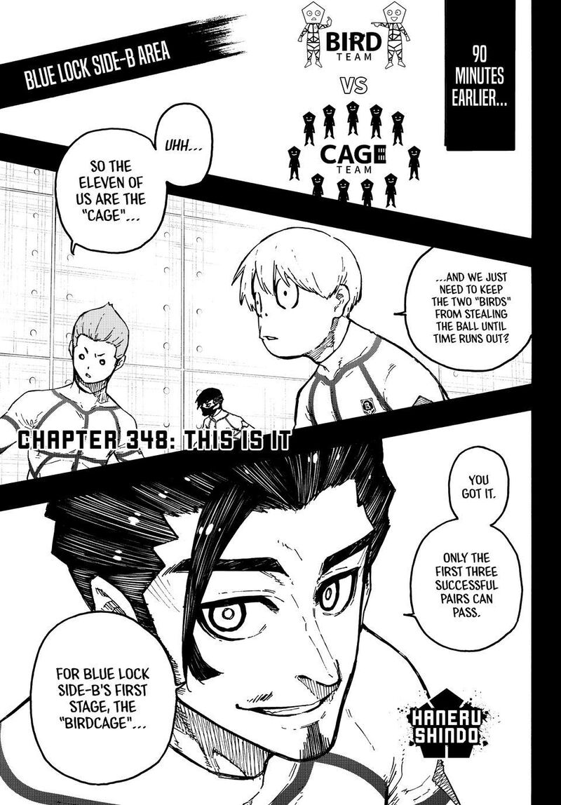 Blue Lock Chapter 348 - Page 1