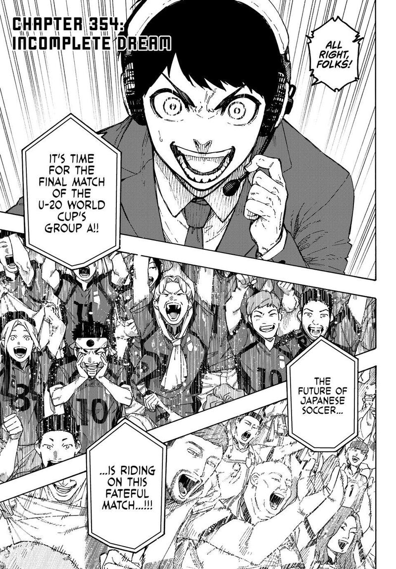 Blue Lock Chapter 354 - Page 1
