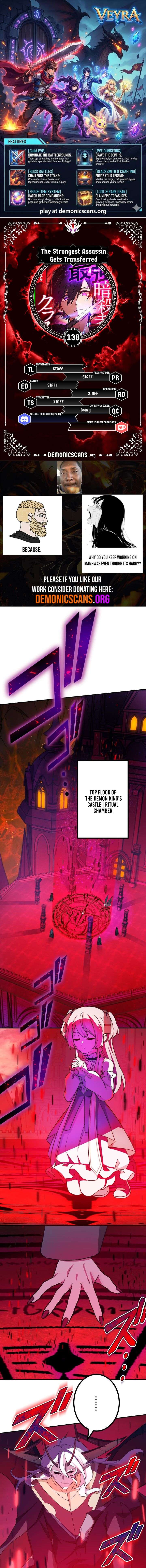 The Strongest Assassin Gets Transferred to Another World with His Whole Class Chapter 138 - Page 1