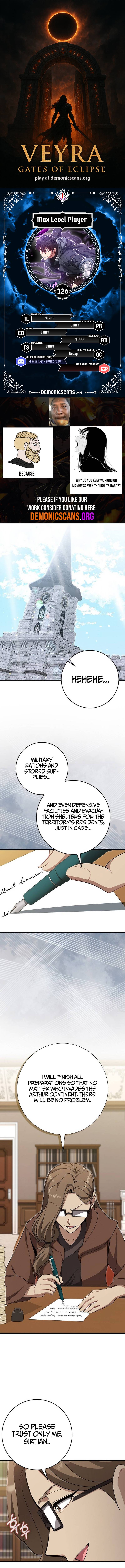 Max Level Player Chapter 126 - Page 1