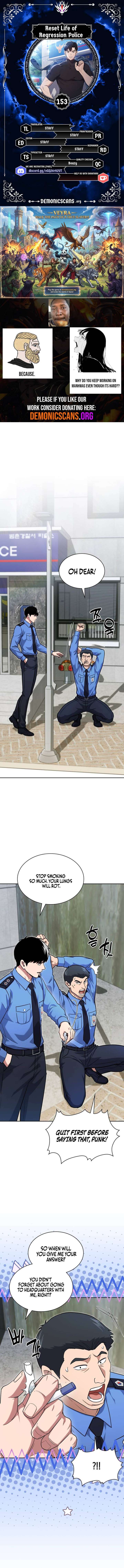 Reset Life of Regression Police Chapter 153 - Page 1